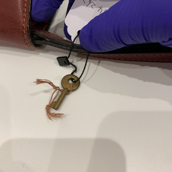 Gucci Brown Leather Clutch Bag Sku#84262 (gently used) - Picture 12 of 12